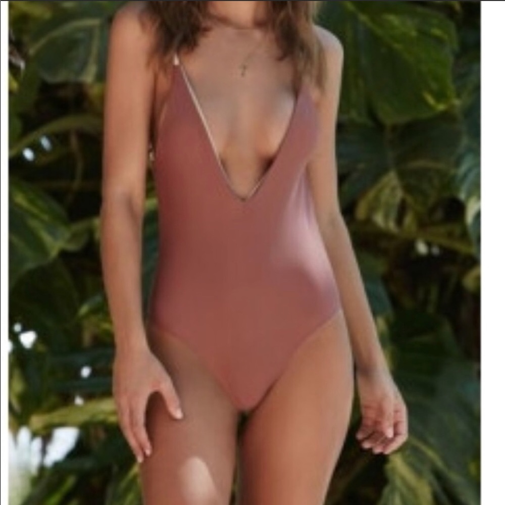 Velvet one piece